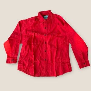 Big Bud Press Red Overshirt Button-Up